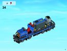 Notice / Instructions de Montage - LEGO - City - 60052 - Le train de marchandises: Page 57