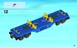 Notice / Instructions de Montage - LEGO - City - 60052 - Le train de marchandises: Page 43