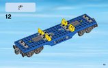 Notice / Instructions de Montage - LEGO - City - 60052 - Le train de marchandises: Page 43