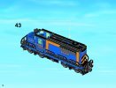 Notice / Instructions de Montage - LEGO - City - 60052 - Le train de marchandises: Page 76