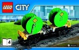 Notice / Instructions de Montage - LEGO - City - 60052 - Le train de marchandises: Page 1