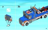 Notice / Instructions de Montage - LEGO - City - 60056 - La remorqueuse de camions: Page 49