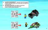 Notice / Instructions de Montage - LEGO - City - 60058 - Le 4x4 de transport des scooters des mers: Page 3