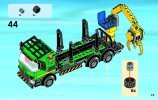 Notice / Instructions de Montage - LEGO - City - 60059 - Le camion forestier: Page 73