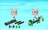 Notice / Instructions de Montage - LEGO - City - 60059 - Le camion forestier: Page 3