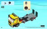 Notice / Instructions de Montage - LEGO - City - 60060 - Le camion de transport des voitures: Page 48