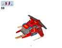 Notice / Instructions de Montage - LEGO - City - 60061 - Le camion de pompiers de l'aéroport: Page 41