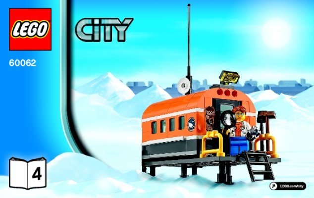 Notice / Instructions de Montage - LEGO - City - 60062 - Le brise-glace arctique: Page 1