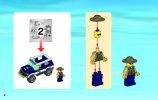 Notice / Instructions de Montage - LEGO - City - 60069 - Le poste de police des marais: Page 2