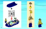 Notice / Instructions de Montage - LEGO - City - 60069 - Le poste de police des marais: Page 2