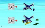 Notice / Instructions de Montage - LEGO - City - 60070 - La poursuite en hydravion: Page 2