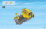 Notice / Instructions de Montage - LEGO - City - 60073 - Le camion grue: Page 45