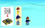 Notice / Instructions de Montage - LEGO - City - 60074 - Le bulldozer: Page 4