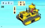 Notice / Instructions de Montage - LEGO - City - 60074 - Le bulldozer: Page 74