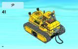 Notice / Instructions de Montage - LEGO - City - 60074 - Le bulldozer: Page 76