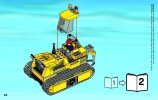 Notice / Instructions de Montage - LEGO - City - 60074 - Le bulldozer: Page 80