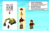 Notice / Instructions de Montage - LEGO - City - 60075 - L'excavatrice et le camion: Page 3