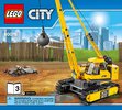 Notice / Instructions de Montage - LEGO - City - 60076 - Le chantier de démolition: Page 1