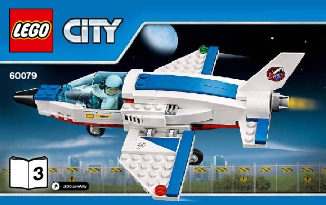 Notice / Instructions de Montage - LEGO - City - 60079 - Le transporteur d'avion: Page 1