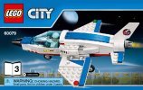 Notice / Instructions de Montage - LEGO - City - 60079 - Le transporteur d'avion: Page 1