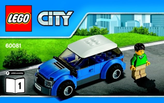 Notice / Instructions de Montage - LEGO - City - 60081 - Le pick-up dépanneuse: Page 1