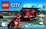 Notice / Instructions de Montage - LEGO - City - 60084 - Le transporteur de motos de course: Page 1