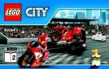 Notice / Instructions de Montage - LEGO - City - 60084 - Le transporteur de motos de course: Page 1