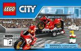 Notice / Instructions de Montage - LEGO - City - 60084 - Le transporteur de motos de course: Page 1