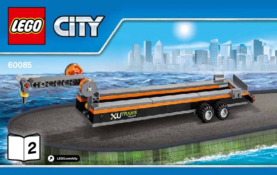 Notice / Instructions de Montage - LEGO - City - 60085 - Le 4x4 avec hors-bord: Page 1