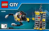 Notice / Instructions de Montage - LEGO - City - 60095 - Le bateau d'exploration: Page 1