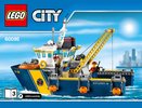 Notice / Instructions de Montage - LEGO - City - 60095 - Le bateau d'exploration: Page 1