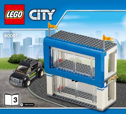 Notice / Instructions de Montage - LEGO - City - 60097 - Le centre ville: Page 1