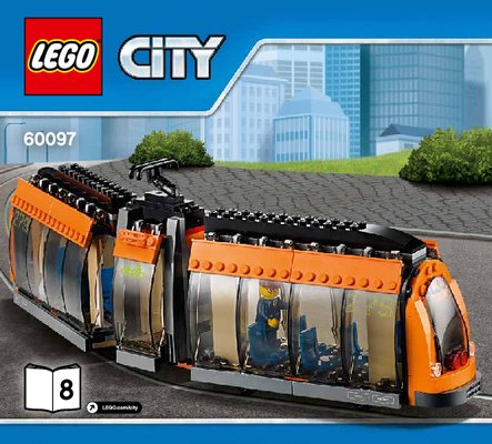 Notice / Instructions de Montage - LEGO - City - 60097 - Le centre ville: Page 1