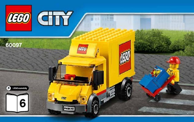 Notice / Instructions de Montage - LEGO - City - 60097 - Le centre ville: Page 1