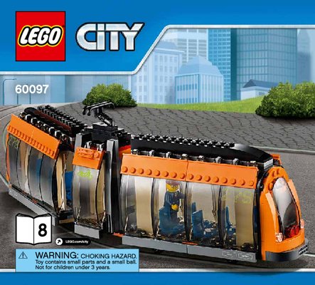 Notice / Instructions de Montage - LEGO - City - 60097 - Le centre ville: Page 1