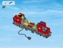 Notice / Instructions de Montage - LEGO - City - 60098 - Le train de marchandises rouge: Page 61