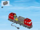 Notice / Instructions de Montage - LEGO - City - 60098 - Le train de marchandises rouge: Page 65