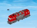 Notice / Instructions de Montage - LEGO - City - 60098 - Le train de marchandises rouge: Page 75