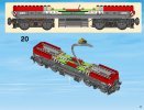 Notice / Instructions de Montage - LEGO - City - 60098 - Le train de marchandises rouge: Page 43