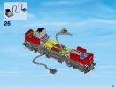 Notice / Instructions de Montage - LEGO - City - 60098 - Le train de marchandises rouge: Page 49