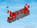 Notice / Instructions de Montage - LEGO - City - 60098 - Le train de marchandises rouge: Page 84