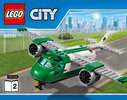 Notice / Instructions de Montage - LEGO - City - 60101 - L'avion cargo: Page 1