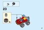 Notice / Instructions de Montage - LEGO - City - 60105 - Le 4x4 des pompiers: Page 27