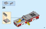 Notice / Instructions de Montage - LEGO - City - 60107 - Le camion de pompiers avec échelle: Page 45