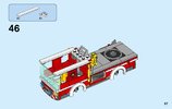 Notice / Instructions de Montage - LEGO - City - 60107 - Le camion de pompiers avec échelle: Page 57