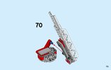 Notice / Instructions de Montage - LEGO - City - 60107 - Le camion de pompiers avec échelle: Page 73