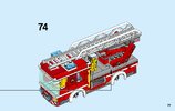 Notice / Instructions de Montage - LEGO - City - 60107 - Le camion de pompiers avec échelle: Page 77