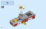 Notice / Instructions de Montage - LEGO - City - 60107 - Le camion de pompiers avec échelle: Page 46