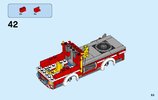 Notice / Instructions de Montage - LEGO - City - 60107 - Le camion de pompiers avec échelle: Page 53