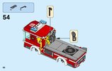 Notice / Instructions de Montage - LEGO - City - 60107 - Le camion de pompiers avec échelle: Page 62